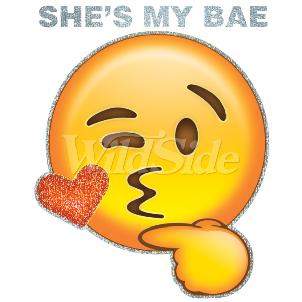 she s my bae blow kiss emoji the wild side