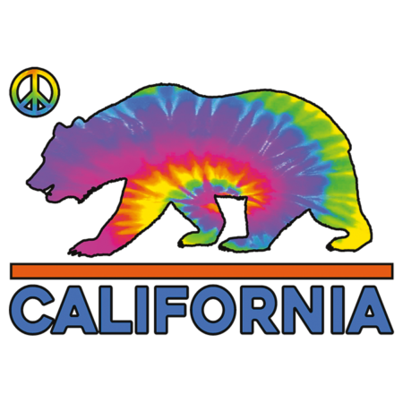 TIE DYE CALIFORNIA BEAR NEON YOUTH STOCK TRANSFER TIE DYE CALIFORNIA BEAR NEON YOUTH STOCK TRANSFER